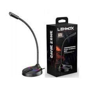 Microfone de Mesa Lehmox Gt-gk1 Rgb Gaming